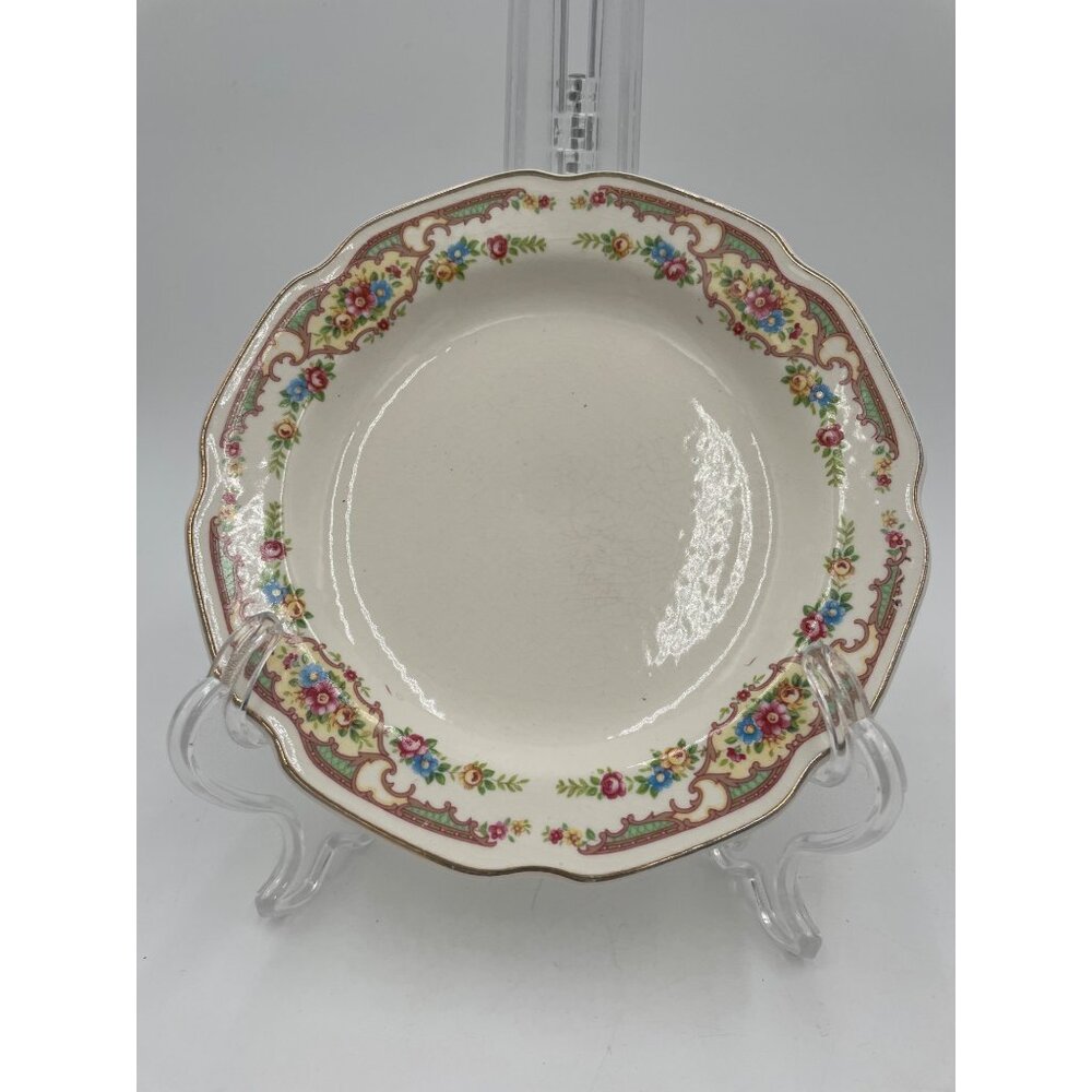 Vintage Mount Clemons Floral Salad Plate 7"